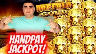 BIG HANDPAY JACKPOT On Buffalo Gold REVOLUTION Slot Machine! Las Vegas Casino JACKPOT !SE-8| EP-14