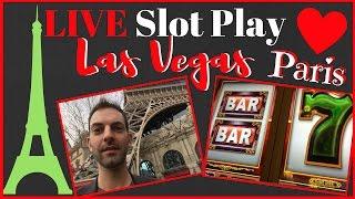 *LIVE* Gambling at PARIS in Las Vegas  Recorded LIVE  Colossal Diamonds + Thundering Buffalo +More