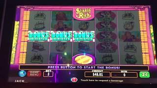 Stinkin Rich Slot Machine Bonus - Only 1 Line!!!