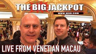 Live from Venetian Macau  with the Raja  | The Big Jackpot