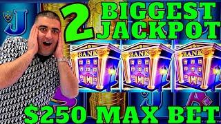 2nd BIGGEST JACKPOT Of My Life On Piggy Banking - $250 MAX BET