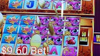 *Big Win* On $9.60 Bet*MS Kitty Gold Super Free Wonder 4 Tall Fortunes Slot Machine* Buffalo gold*