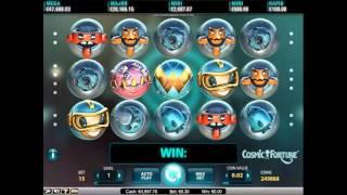Cosmic Fortune slot by NetEnt - Gameplay