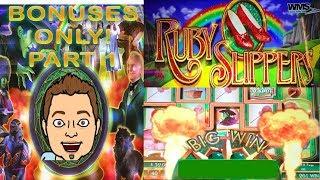 Wizard of Oz Ruby Slippers - Bonus Rounds Only ! Part 1