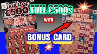 Its.....Full of £500s.time.....and .Winter Wonderlines Bonus Scratchcard...