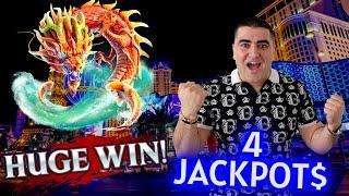 4 Handpay Jackpots On High Limit Slots - Winning Big Money At Casino