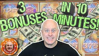 •BONUS BONANZA! • 3 Bonus Rounds in 10 Minutes! •Mighty Cash | The Big Jackpot