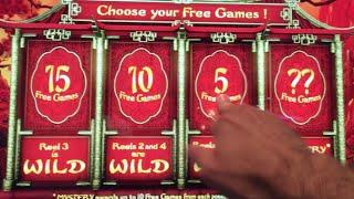 **NEW GAME** Dragons Temple BIG WINS! Live Play w/BONUSES! Slot Machine at Morongo in SoCal