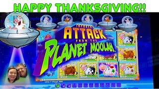 Invaders Attack from The Planet MOOLAH!! | BONUSES!!!