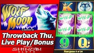 Wolf Moon Slot - TBT Live Play and Free Spins Bonuses