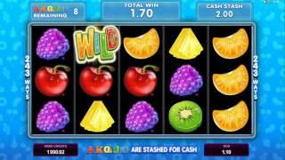 Fruit Vs Candy Microgaming Slot Big Win