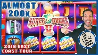 How to make SUPER BUCKS at the Casino! #HighLimitRoom EAST COAST TOUR  BCSlots