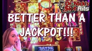 **BETTER THAN A JACKPOT!!!** First Spin at MAX BET on DANCING DRUMS!!!