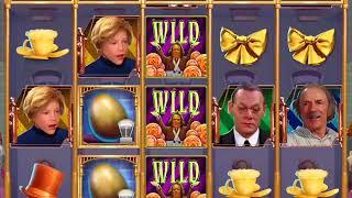 WILLY WONKA: THE CHOCOLATE RIVER Video Slot Casino Game with a GOLDEN GOOSE FREE SPIN BONUS