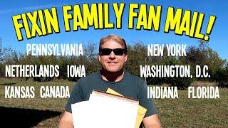 HUGE FIXIN FAMILY Fan Mail Weekend!  Lottery Scratch Off Tickets from All Over!
