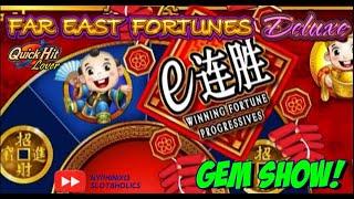 Far East Fortunes Deluxe Slot GEM SHOW HUGE Bonus Win!
