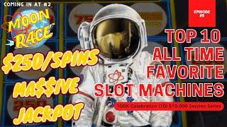 Lighting Link Moon Race Massive HANDPAY JACKPOT OVER $13K ️$250 Max Bet Bonus Round Slot Machine