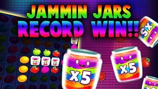 JAMMIN' JARS SLOT  RECORD BIG WIN!