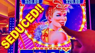 I WAS SEDUCED!!!* SHE WINKED AND TOOK ADVANTAGE OF ME!!! - New Las Vegas Casino Slot Machine Bonus
