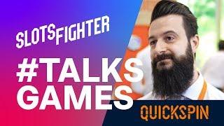 Quickspin Interview @ ICE London 2019 - SlotsFighter #TalksGames