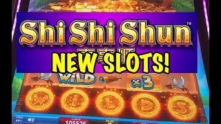 NEW SLOTS! Big Wins on Lock it Link Shi Shi Shun and Coin o Mania