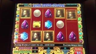 Davinci Diamond slot- $20 bet bonus!