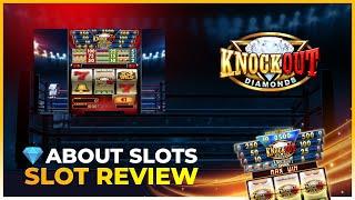 Knockout Diamonds by ELK Studios! Exclusive Video Review by Aboutslots.com for Casinodaddy!