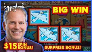 MAX BET BONUS! Noah's Ark Slot - BIG WIN SESSION!