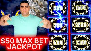 $50 Max Bet HANDPAY JACKPOT On High Limit Lightning Link | Las Vegas Casino JACKPOT