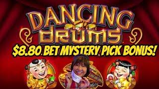 Big WIn? Dancing Drums Mystery Pick $8 80 Bet!