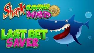 Shark Raving Mad - $5 max bet live play wi/ fun bonus - Slot Machine Bonus