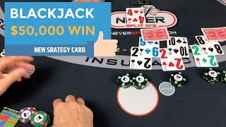 $50,000+ Biggest Blackjack Win Yet