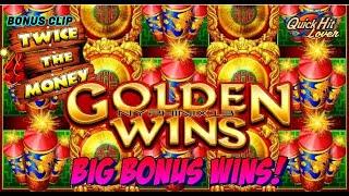 Incredible Technologies Golden Wins Slot BIG WIN Bonuses