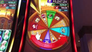 Slot Machine Wheel Wins: Cheers, Heidi's Bier Haus, 5 Dragons Grand