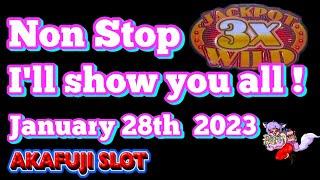 Show you all Akafuji slot play High Limit Slot Machine Jackpots YAAMAVA 赤富士スロット ギャンブル まるっとお見せします！