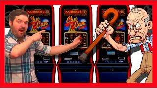 I TURNED THE VOLUME ALL THE WAY UP AND MY NEIGHBOR STORMED OFF IN ANGER! HAHAHAHA! I LOVE THIS SLOT!