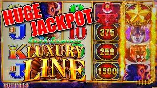 HIGH LIMIT Cash Express Luxury Line Buffalo HUGE HANDPAY JACKPOT ️Epic Comeback Slot Machine Casino