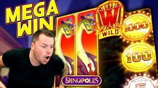 Our RECORD WIN on Dinopolis! MEGA WIN