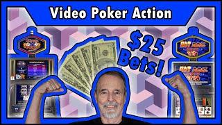 $25 Video Poker Bets + FOUR JACKS & 2X Multiplier! • The Jackpot Gents