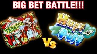 $18.75 HUFF N’ PUFF  vs. $24 TABASCO!!   | HIGH LIMIT FREE PLAY SLOT CHALLENGE!!!
