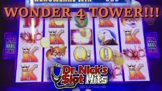 **BIG WIN!!!/BONUSES!!!** Wonder 4 Tower Slot Machine