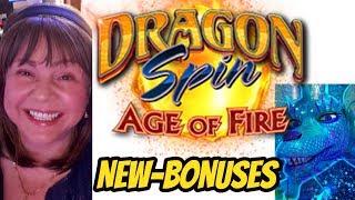 NEW! DRAGON SPIN AGE OF FIRE-BONUSES