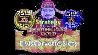 Fortune King Gold - Big Wins - $2.50 bet using my 25/15 Strategy