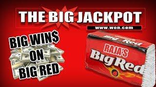 Raja Wins on BIG RED! | The Big Jackpot