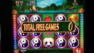 KONAMI CHINA SHORES Slot machine 120 + Bonus spins BIG WIN $1.50 Bet
