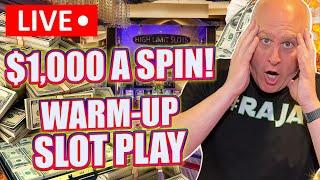 $1,000 SPINS!  THE GREATEST NIGHT IN HIGH LIMIT SLOT PLAY HISTORY!