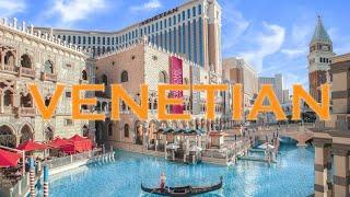 The Venetian Hotel Casino Las Vegas & Grand Canal Shoppes Walkthrough 2019 4K