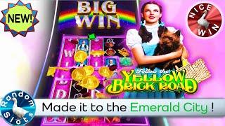 New️Follow the Yellow Brick Road Slot Machine Big Win Bonus