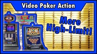 More HIGH-LIMIT Video Poker for The Gents • The Jackpot Gents