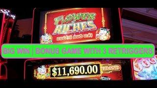 Big Win | Flower Riches | Multiple Bonus Games | Duo Fu Duo Cai | Max Bet Slot Action